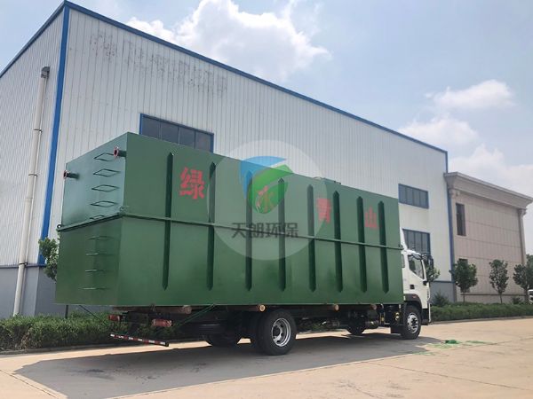 美麗鄉(xiāng)村，綠水青山，發(fā)往重慶污水處理設(shè)備。